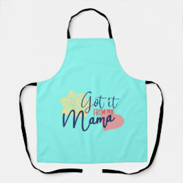 Delantal Lo tengo de mi mamá.