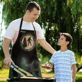 Delantal Localización e investigación divertidas y personal