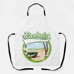 Delantal Logo de Barbados Travel