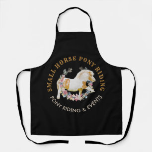 Delantal Logo de caballo pony más lindo