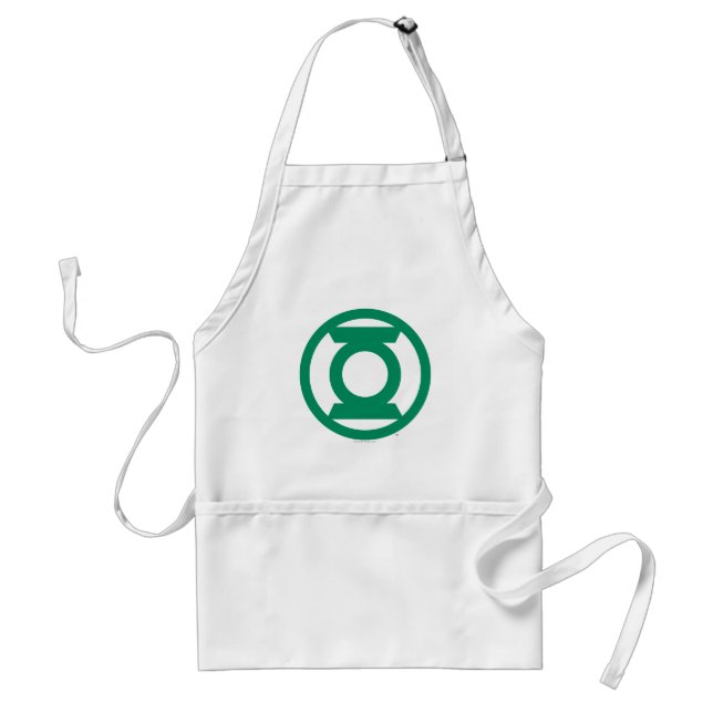 Delantal Logo de la Linterna Verde 13 (Frente)