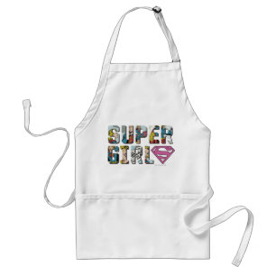 Delantal Logo de Supergirl Comic