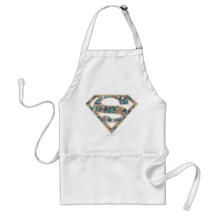 Delantal Logo de Supergirl Comic Strip