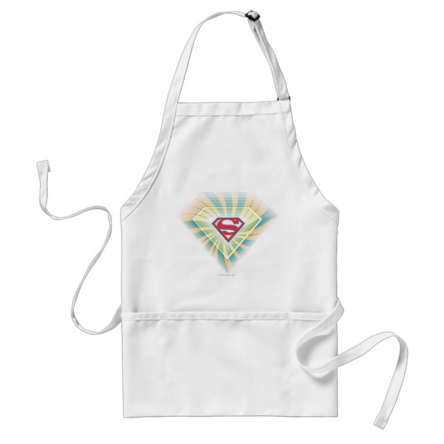 Delantal Logo de Supergirl Groovy (Frente)