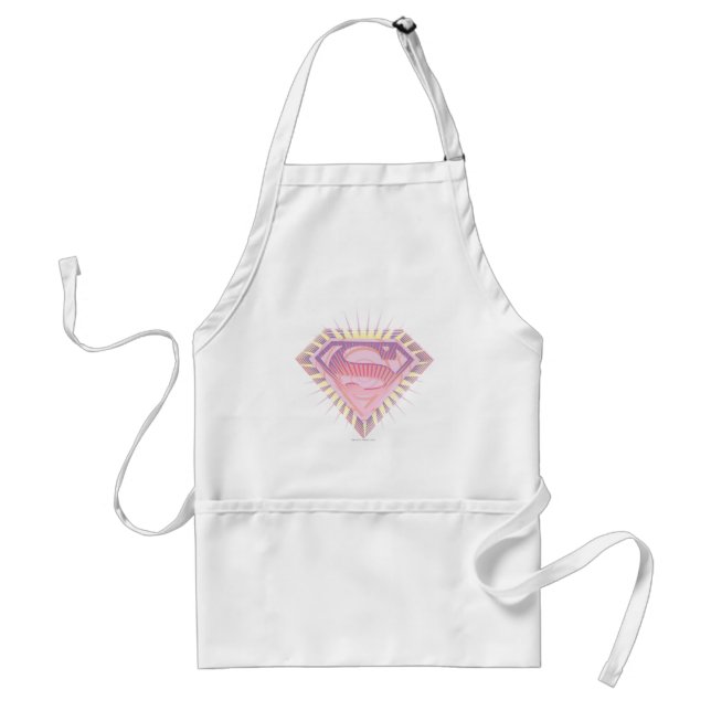 Delantal Logo de Supergirl Rad (Frente)