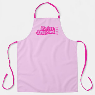 Delantal Logo rosa de la "Señora Presidenta"
