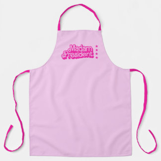 Delantal Logo rosa de la "Señora Presidenta"