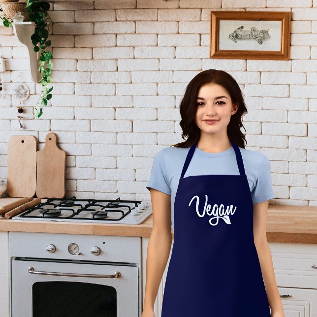 Delantal Logo Vegan moderno (Subido por el creador)