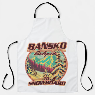 Delantal logotipo de Bankso Bulgaria para snowboard