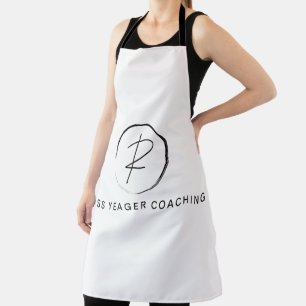 Delantal Logotipo de firma de coaching de Russ Yeager