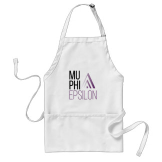 Delantal Logotipo de Mu Phi Epsilon