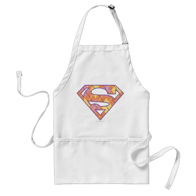 Delantal Logotipo de Supergirl Argyle (Frente)