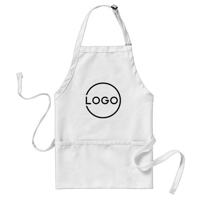 Delantal Logotipo Empresarial Personalizado (Frente)