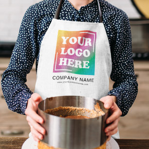 Delantal Logotipo empresarial personalizado, empresa profes