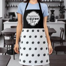 Logotipo personalizable de cafetería para negocio 