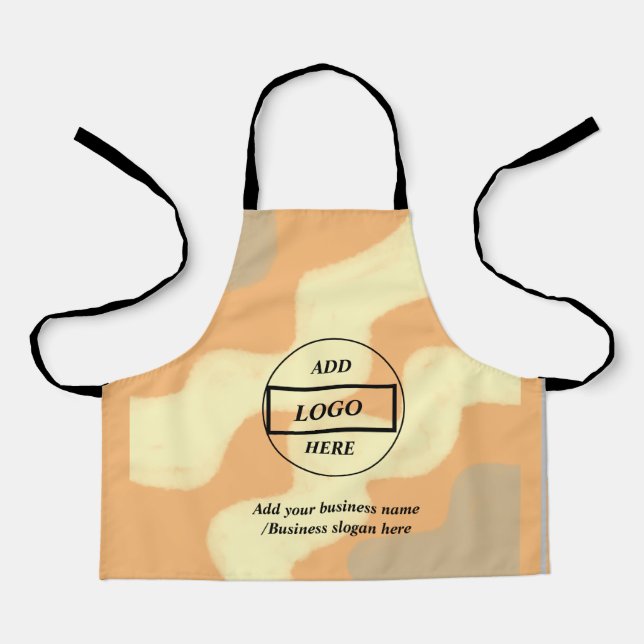 Delantal Logotipo personalizado elegante de LSimple aquí co (Anverso)