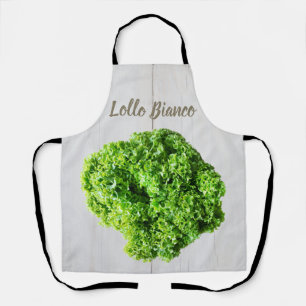 Delantal Lollo Bianco Salad lechuga para Vegans