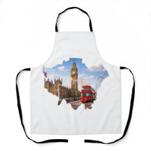London 26.2 Marathoner Course Map Apron