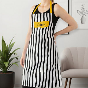 Delantal Long Patterned Apron for Women & Men – Durable