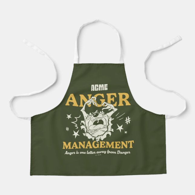 Delantal LOONEY TUNES™ |TAZ™ ACME Anger Management (Anverso)