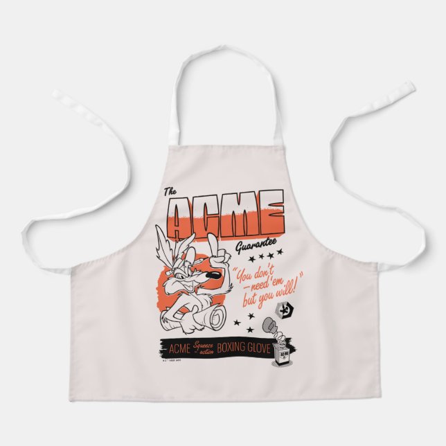 Delantal LOONEY TUNES™ | WILE E. COYOTE™ ACME Boxing Glove (Anverso)