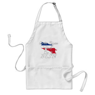 Delantal ¡Los chicas de Rican de la costa lo hacen mejor!