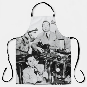 Delantal Los chicos en la venda, música, banda, retro, s