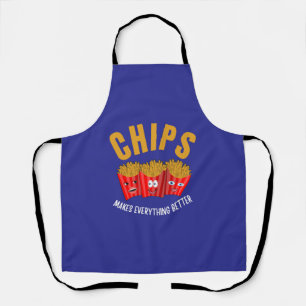 Delantal Los Chips lo hacen todo mejor
