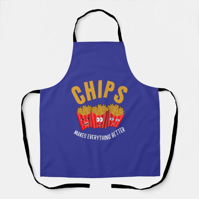 Delantal Los Chips lo hacen todo mejor (Anverso)