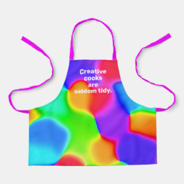 Delantal Los cocineros creativos son raramente el adorno de
