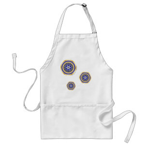 Delantal Los colores de Apron de Año Nuevo
