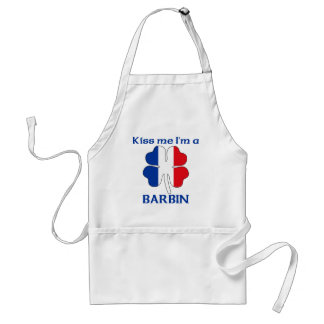 Delantal Los franceses personalizados me besan que soy