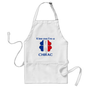 Delantal Los franceses personalizados me besan que soy