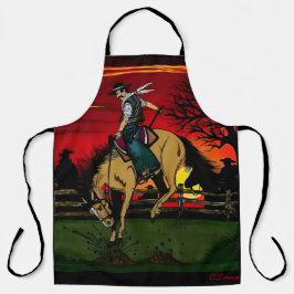 Delantal "Los Gauchos" Montaña de Arenisca/"Los Vaqueros"