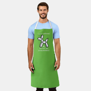 Delantal "Los globos de látex son naturales" Apron