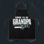 Delantal Los Hombres Pronto Serán Abuelo EST. Nuevo Abuelo<br><div class="desc">Los Hombres Pronto Serán Abuelo EST. Nuevo Abuelo 2025</div>