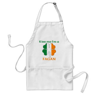 Delantal Los irlandeses personalizados me besan que soy