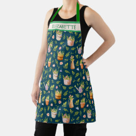 Delantal Los jardineros cosechan lo que sembran el opio