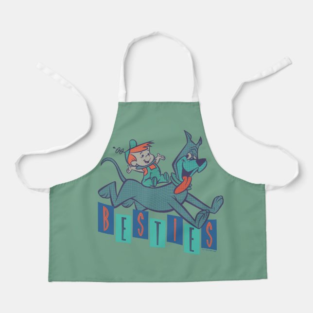Delantal Los Jetsons | Elroy & Astro Besties (Anverso)