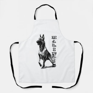 Delantal Los malinois belgas son lo mejor