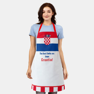 Delantal ¡Los mejores cocineros son de Croacia! Apron adult