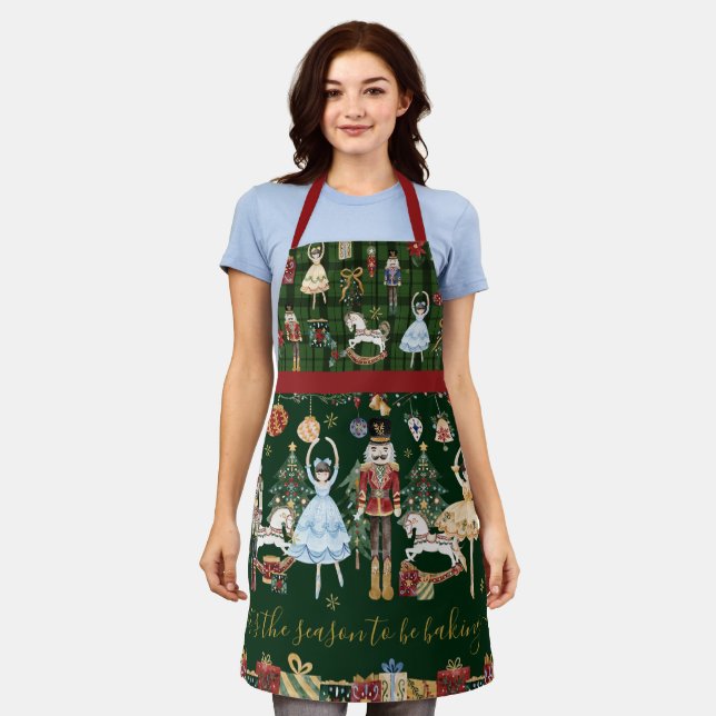 Delantal Los Navidades de los Festejos Nutcracker Ballet (Gastado)