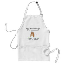 Delantal Los Niños Apron Con Cocina De Oso Graciosa Y Fries