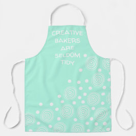 Delantal Los panaderos creativos rara vez son Tidy Pastel A