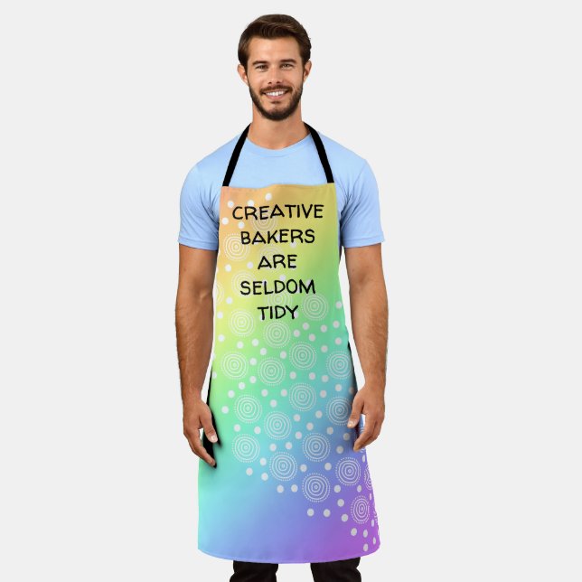 Delantal Los panaderos creativos rara vez son un degradado  (Gastado)