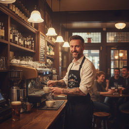 Delantal Los Peaky Grinders - Para los mejores Chefs y Café