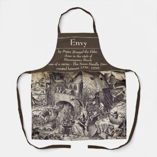 Delantal Los siete pecados mortales - Envy Apron