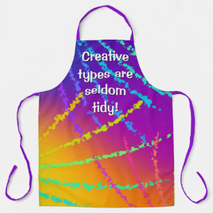 Delantal Los Tipos Creativos Rara Vez Son Tidy!