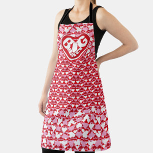 DELANTAL LOVE BIG HEART SPECIAL 26 BY MASANSER