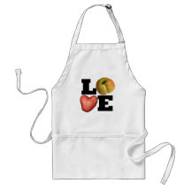 LOVE Colección Heart Potato Apron